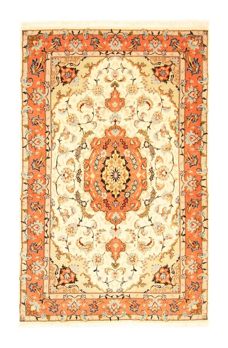 Perzisch tapijt - Tabriz - Royal - 157 x 101 cm - beige