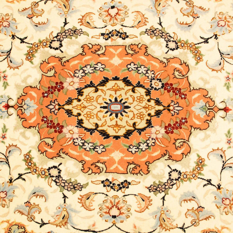 Perzisch tapijt - Tabriz - Royal - 157 x 101 cm - beige