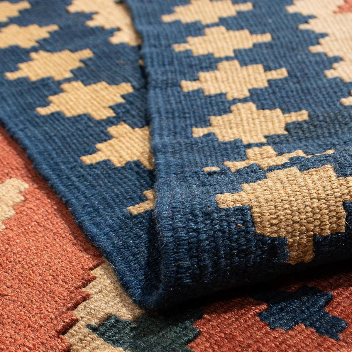 Kelim tapijt - Oosters - 210 x 149 cm - bruin