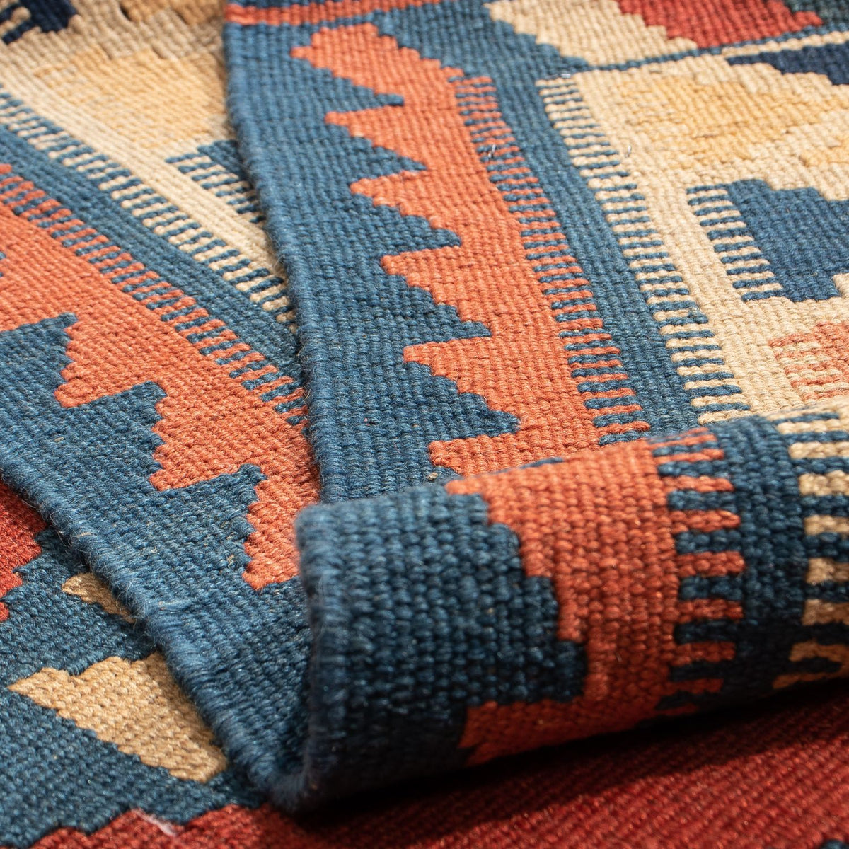 Kelim tapijt - Oosters - 200 x 153 cm - roest