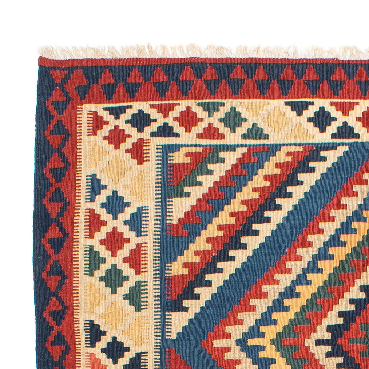 Kelim tapijt - Oosters - 217 x 153 cm - veelkleurig