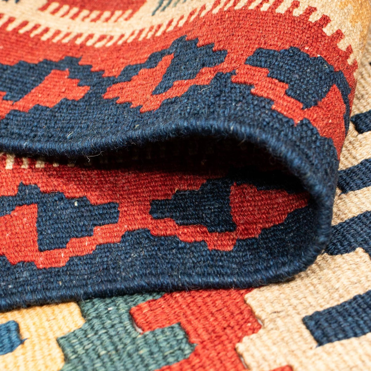 Kelim tapijt - Oosters - 217 x 153 cm - veelkleurig