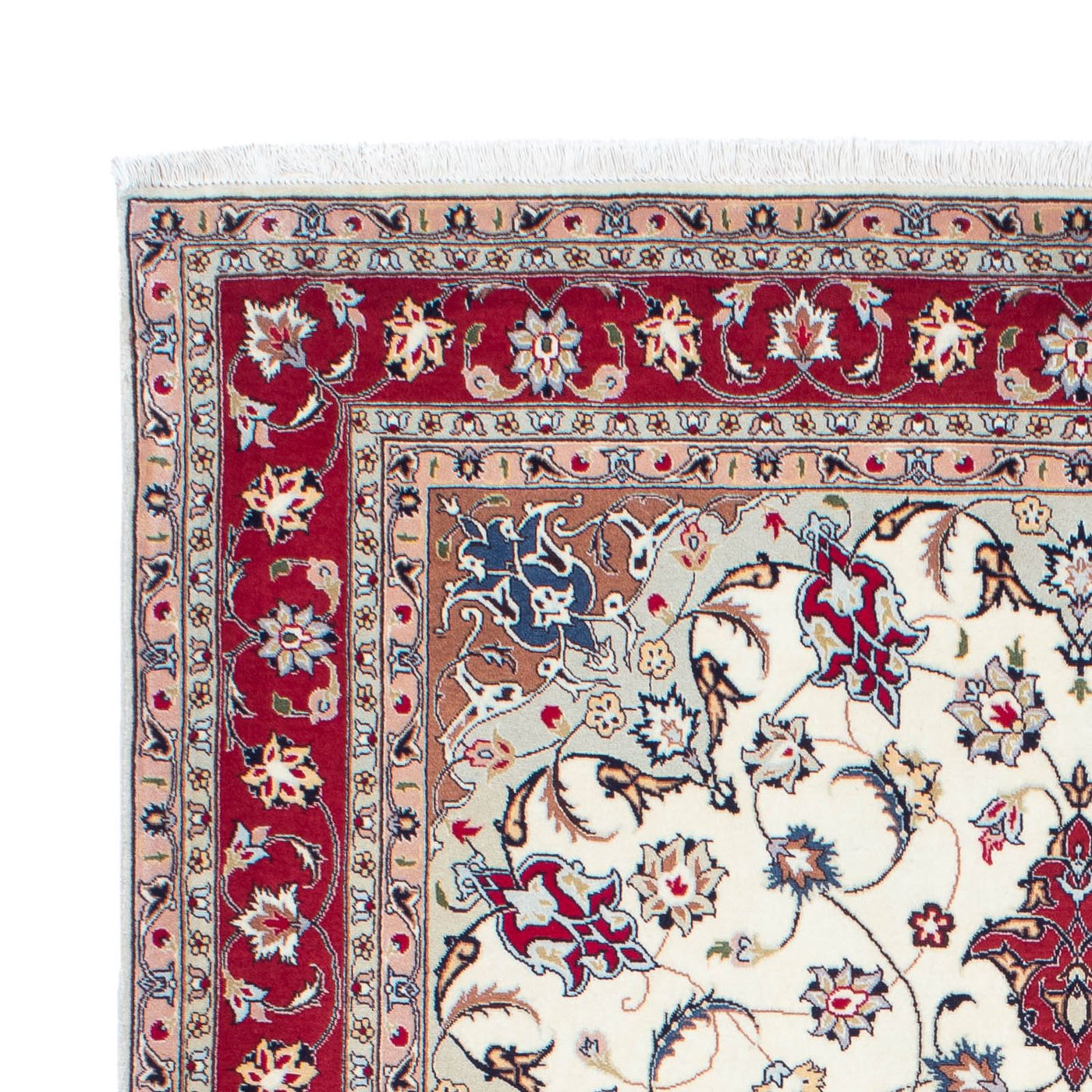 Tabriz - 50 Raj Tapijt 203x151cm - Perzisch tapijt