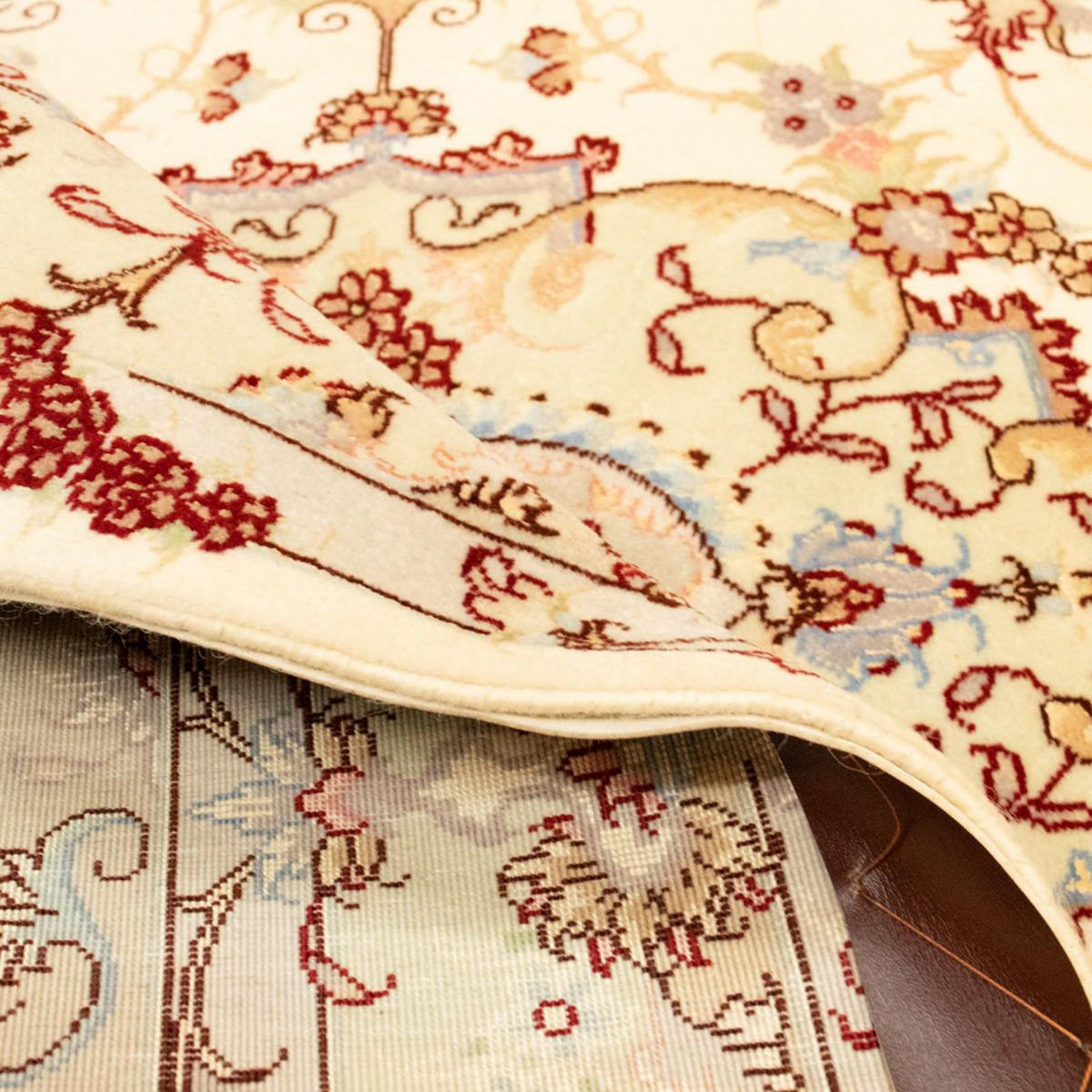 Perzisch tapijt - Tabriz - Royal - 157 x 102 cm - beige