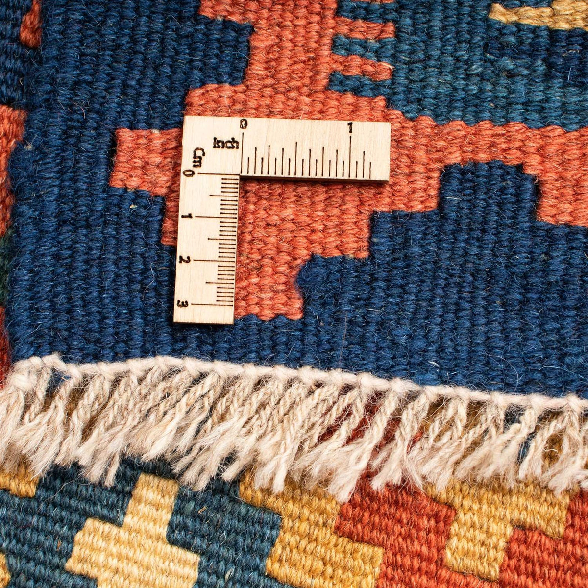 Kelim tapijt - Oosters - 202 x 153 cm - veelkleurig