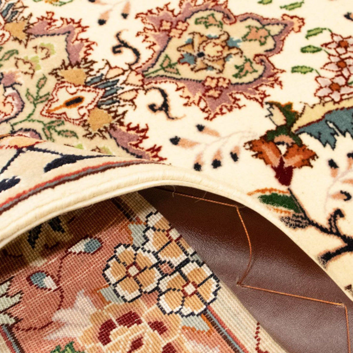 Perzisch tapijt - Tabriz - Royal - 154 x 103 cm - beige