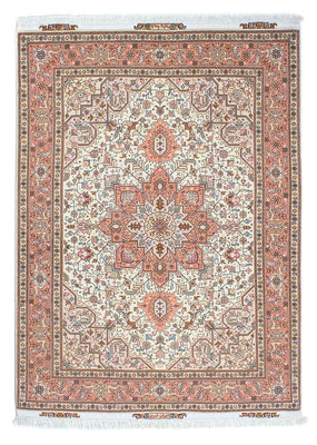 Perzisch tapijt - Tabriz - Royal - 201 x 150 cm - beige