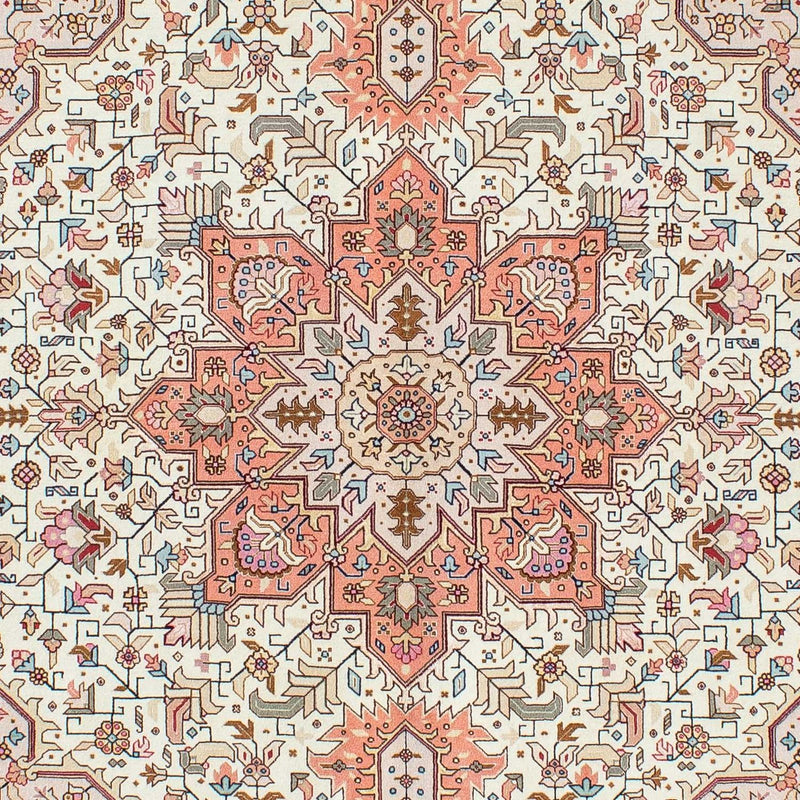 Perzisch tapijt - Tabriz - Royal - 201 x 150 cm - beige