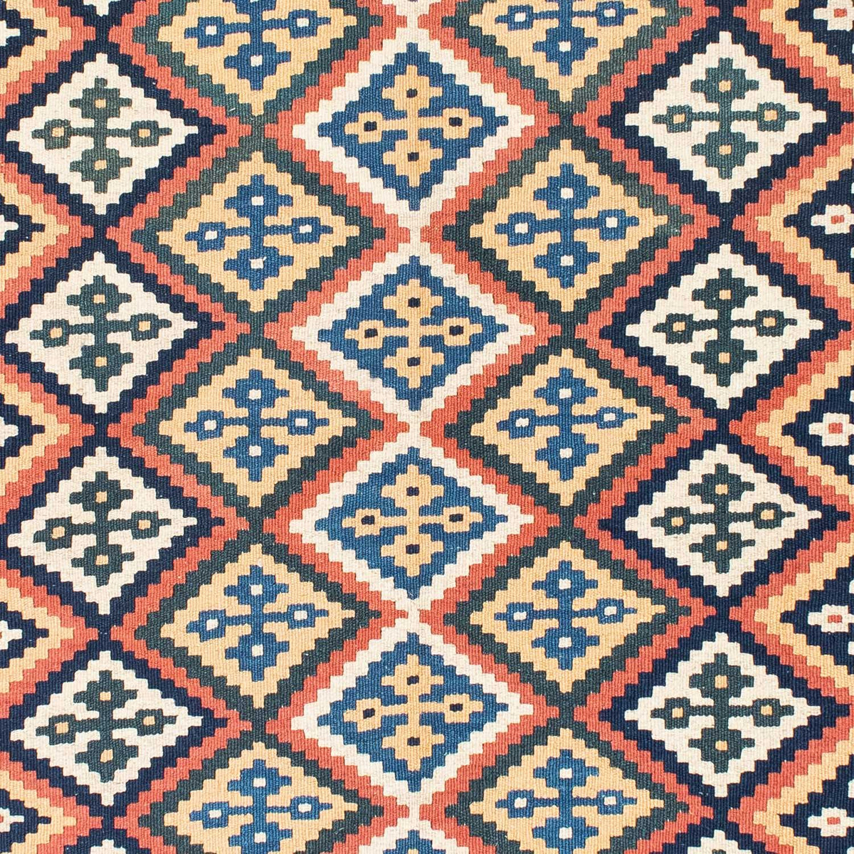 Kelim tapijt - Oosters - 191 x 153 cm - beige