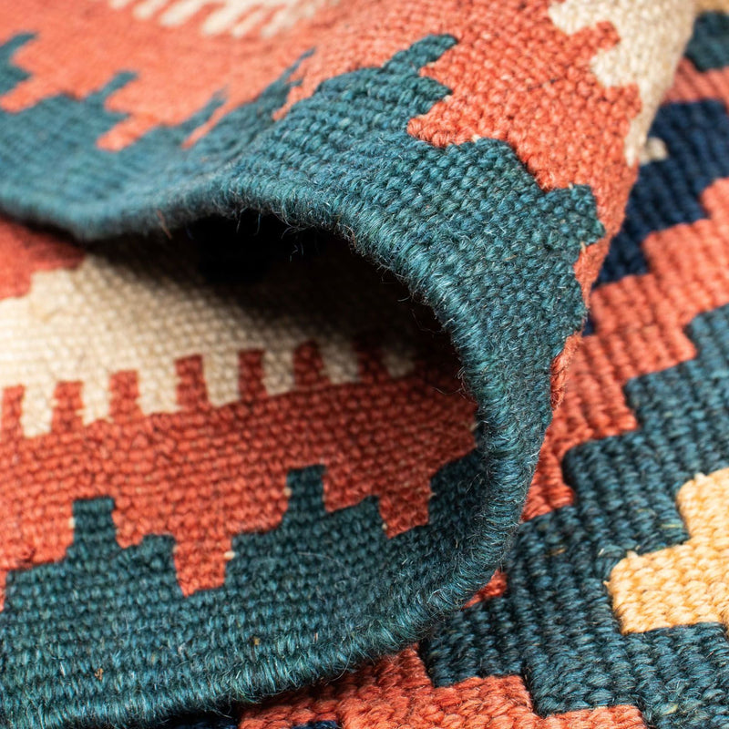 Kelim tapijt - Oosters - 191 x 153 cm - beige