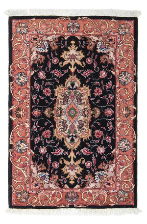 Perzisch tapijt - Tabriz - Royal - 91 x 61 cm - donkerblauw