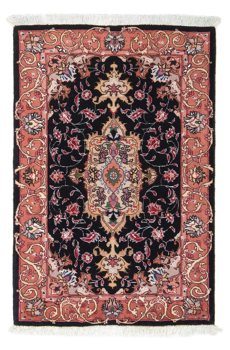 Perzisch tapijt - Tabriz - Royal - 91 x 61 cm - donkerblauw