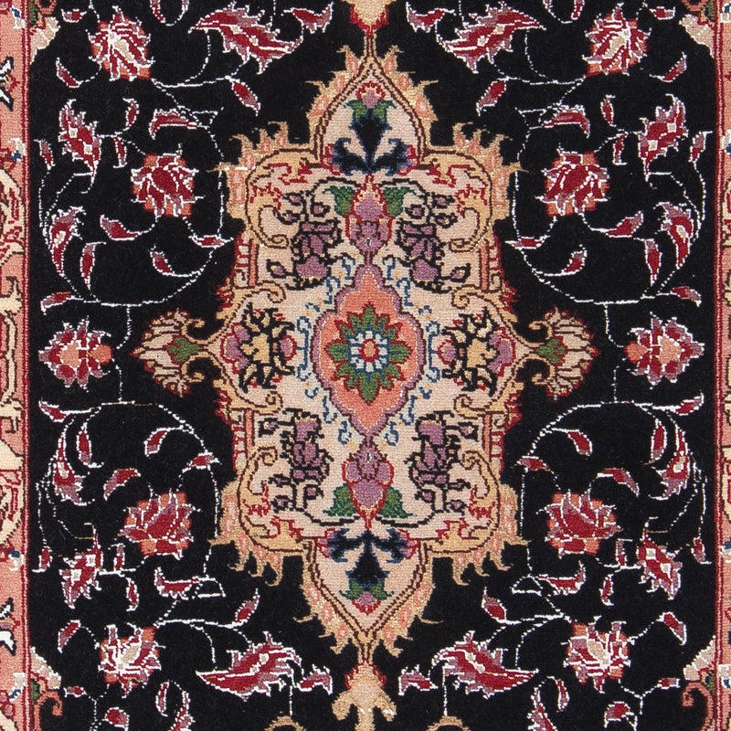 Perzisch tapijt - Tabriz - Royal - 91 x 61 cm - donkerblauw