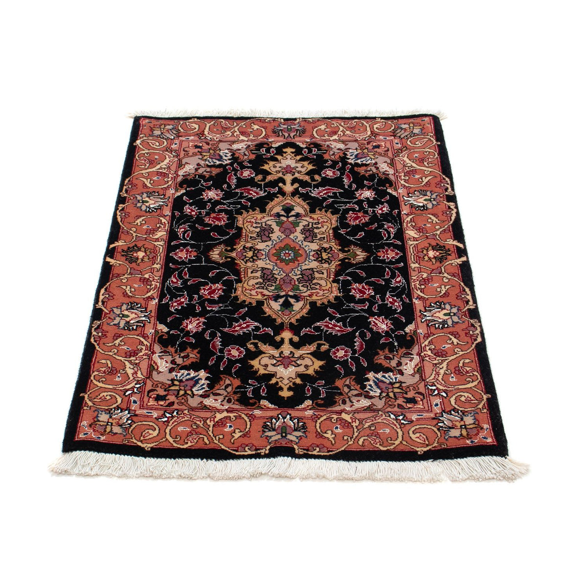 Perzisch tapijt - Tabriz - Royal - 91 x 61 cm - donkerblauw
