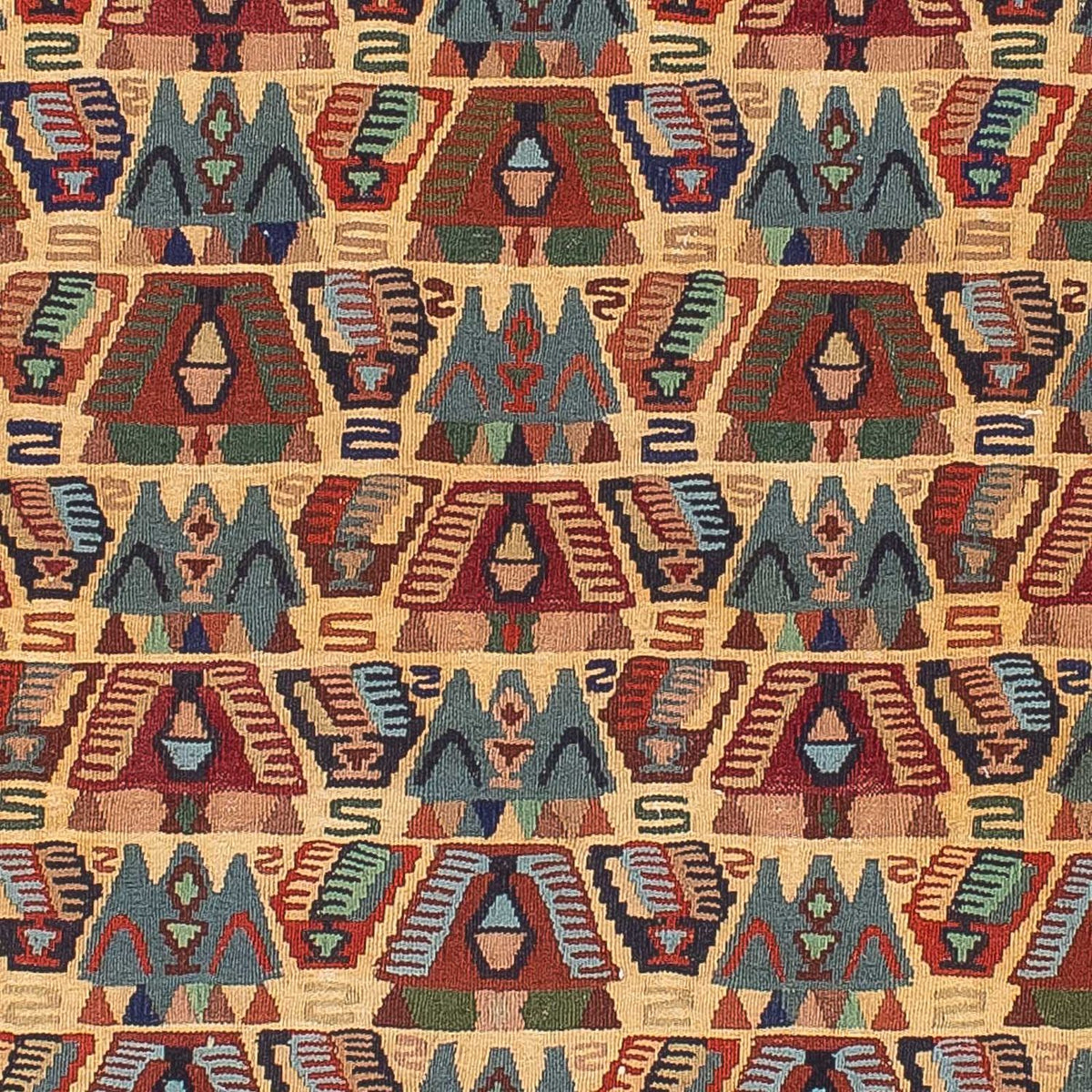 Kelim tapijt - Oosters - 158 x 108 cm - lichtbruin