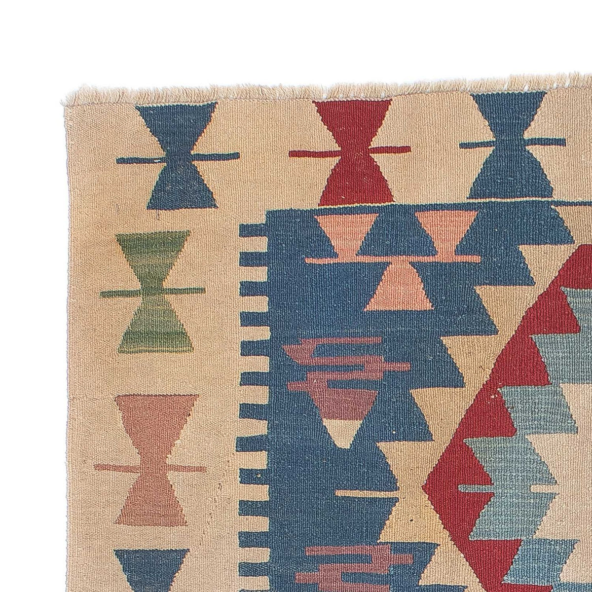 Kelim tapijt - Oosters - 160 x 115 cm - blauw