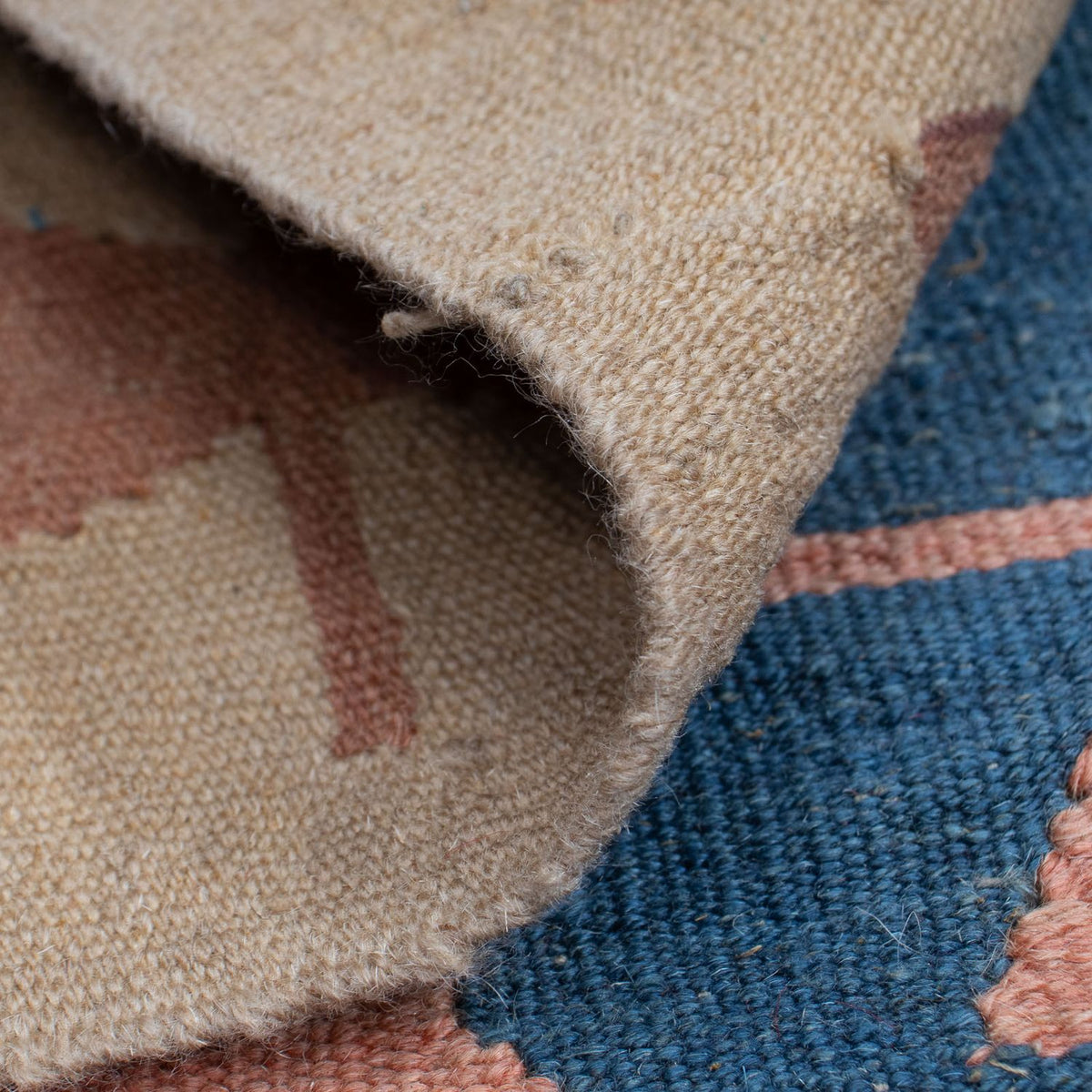 Kelim tapijt - Oosters - 160 x 115 cm - blauw