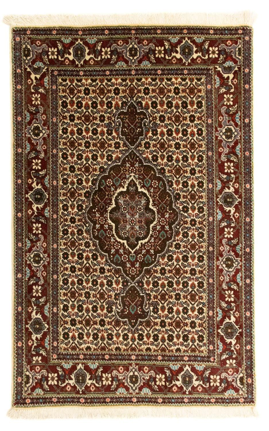 Perzisch tapijt - Tabriz - Royal - 117 x 76 cm - beige
