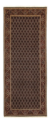 Loper Perzisch tapijt - Tabriz - 336 x 123 cm - veelkleurig