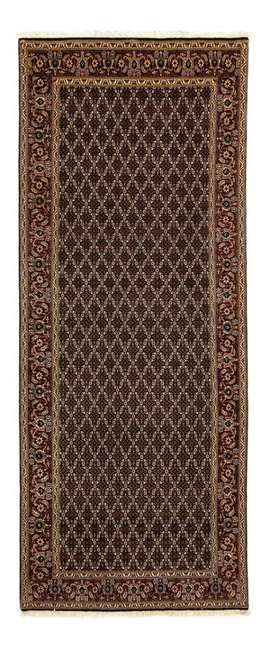 Loper Perzisch tapijt - Tabriz - 336 x 123 cm - veelkleurig