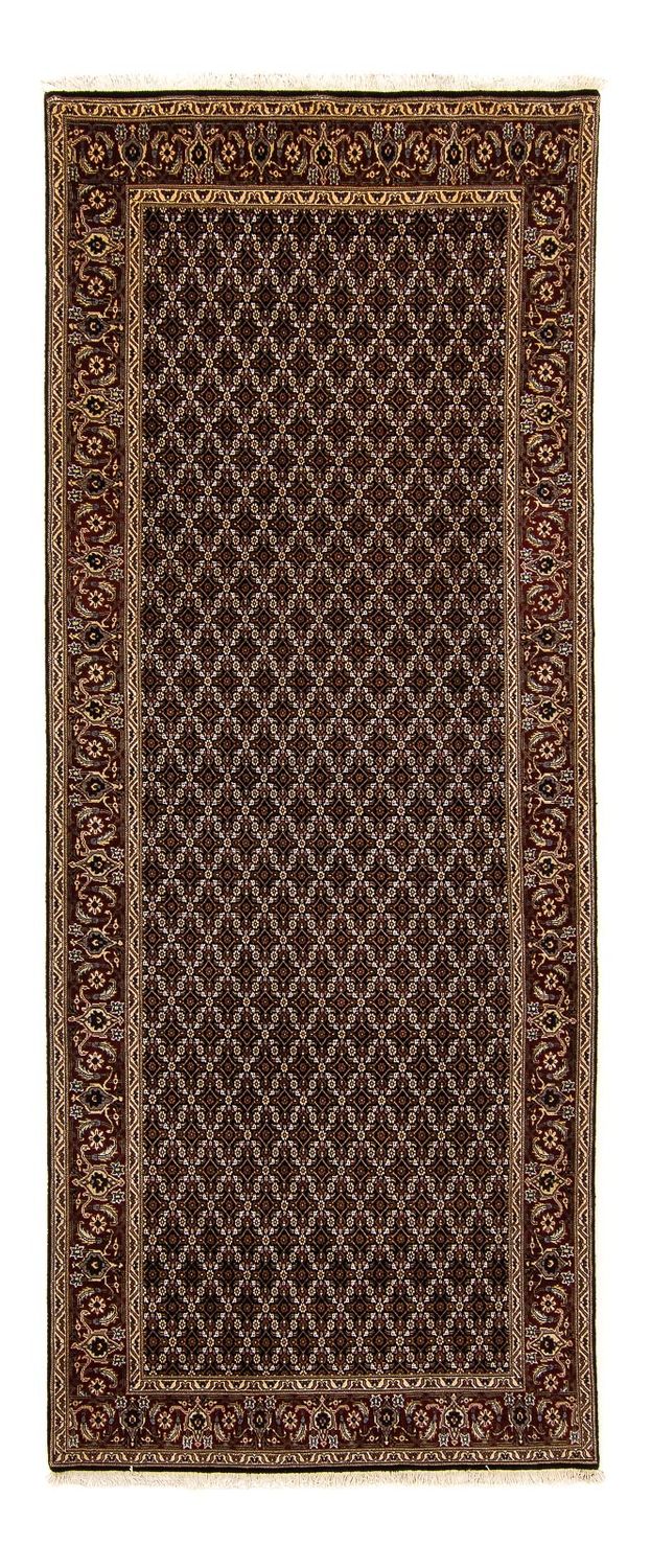 Loper Perzisch tapijt - Tabriz - 336 x 123 cm - veelkleurig