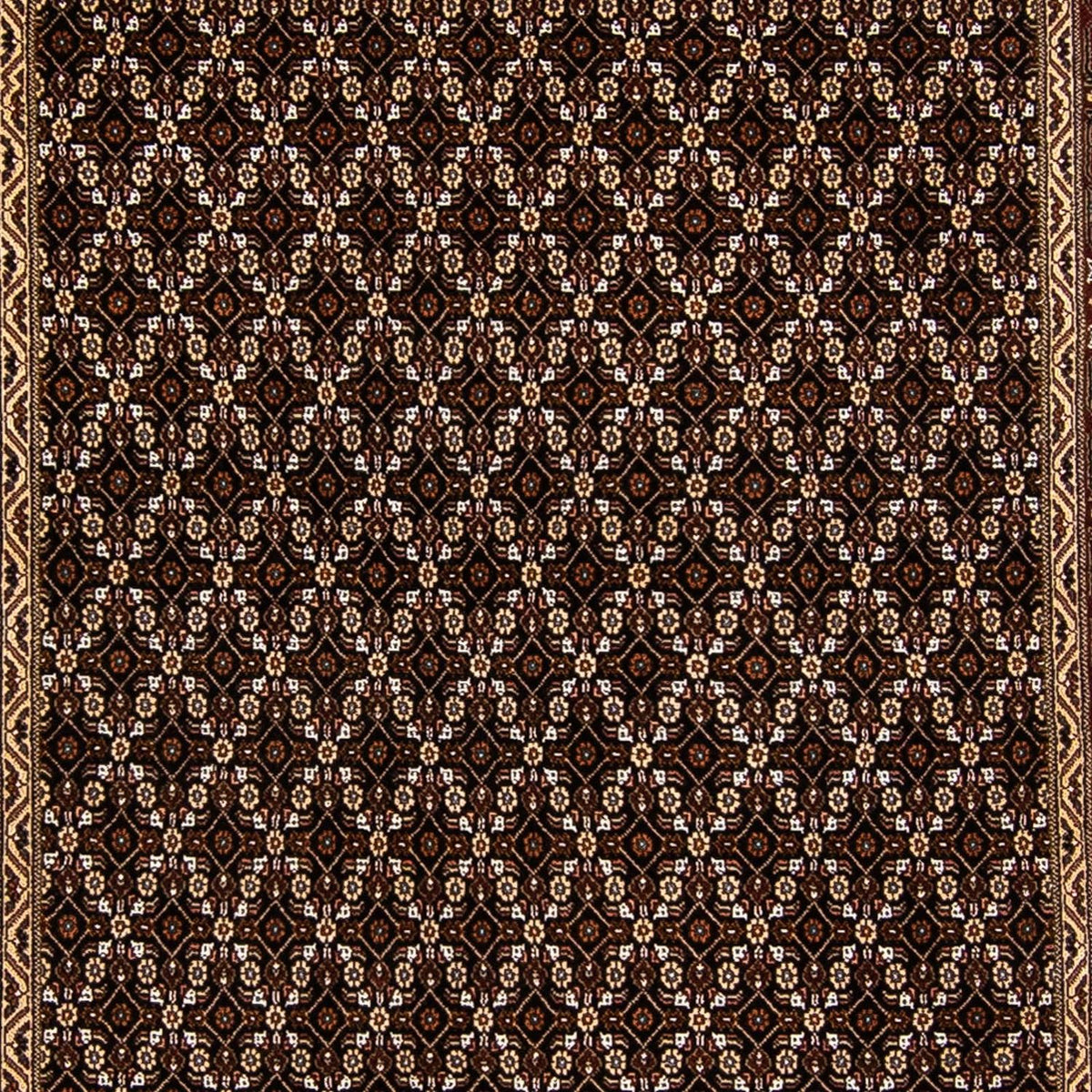 Loper Perzisch tapijt - Tabriz - 336 x 123 cm - veelkleurig