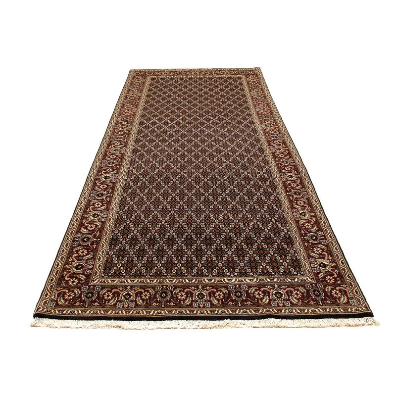 Loper Perzisch tapijt - Tabriz - 336 x 123 cm - veelkleurig
