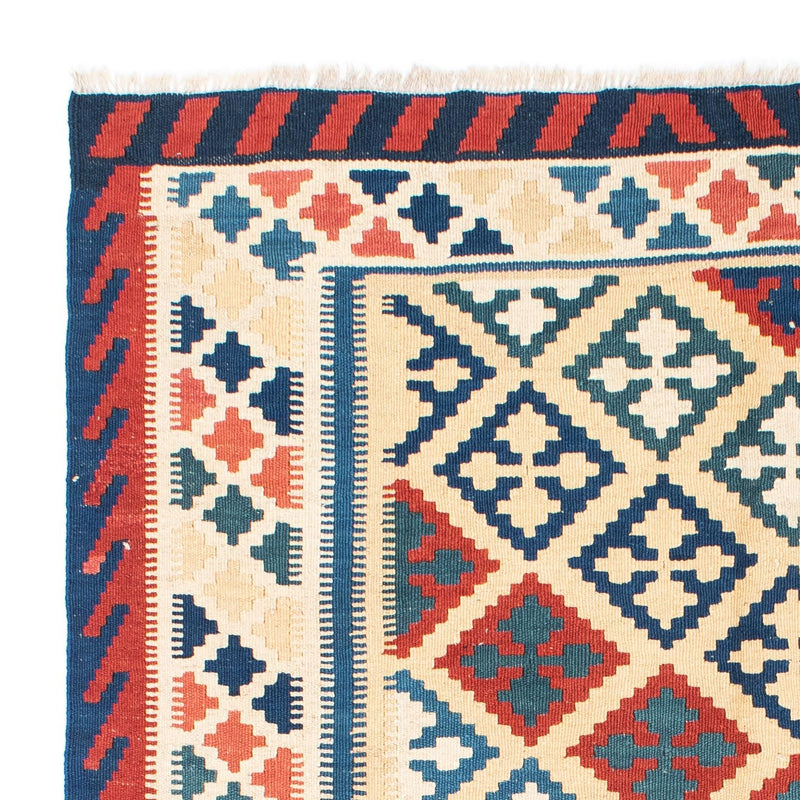 Kelim tapijt - Oosters - 195 x 152 cm - beige