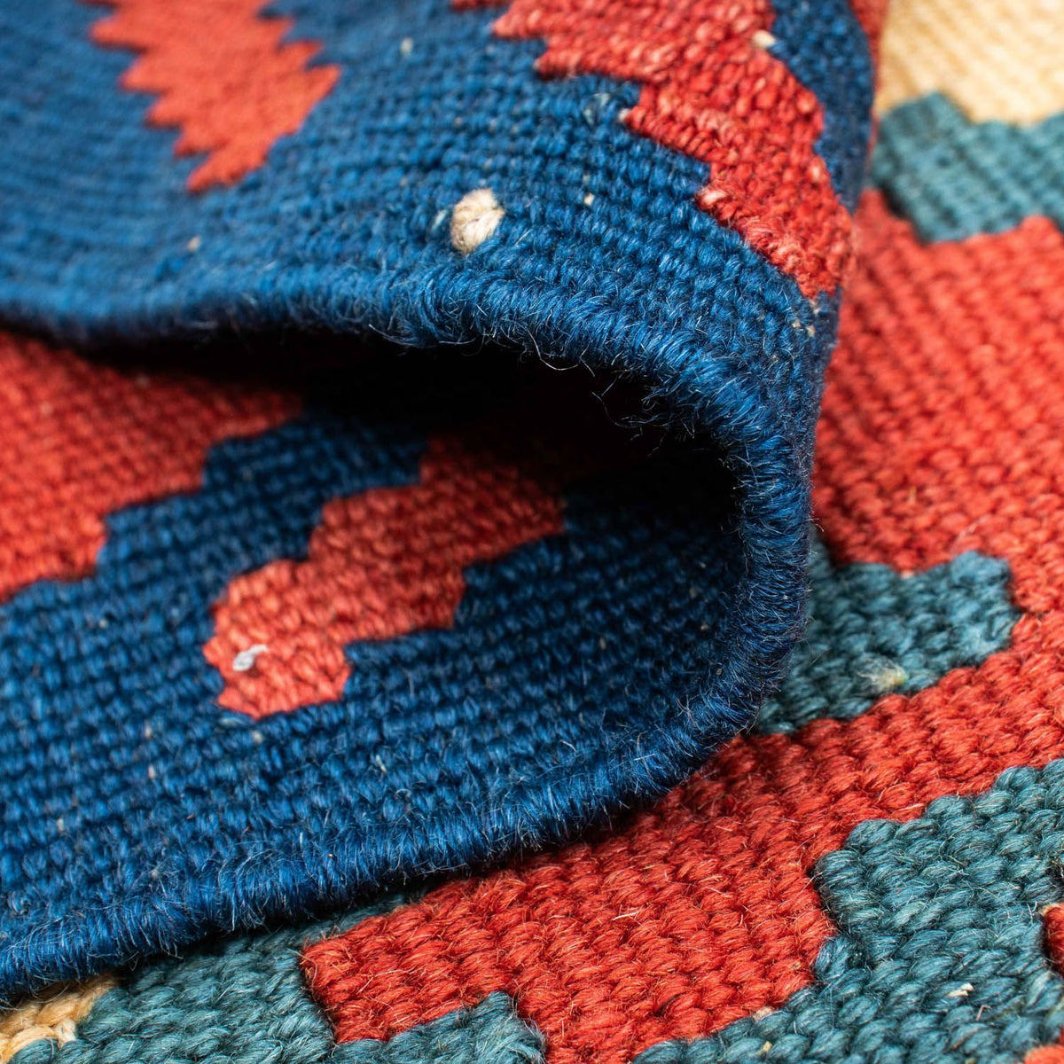 Kelim tapijt - Oosters - 195 x 152 cm - beige