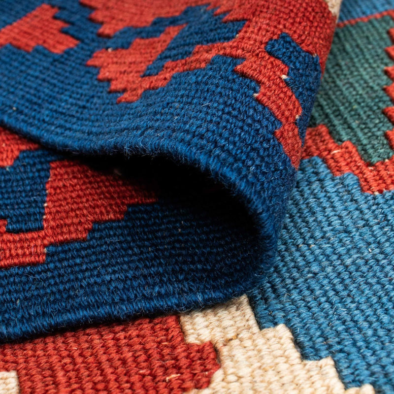 Kelim tapijt - Oosters - 208 x 160 cm - rood