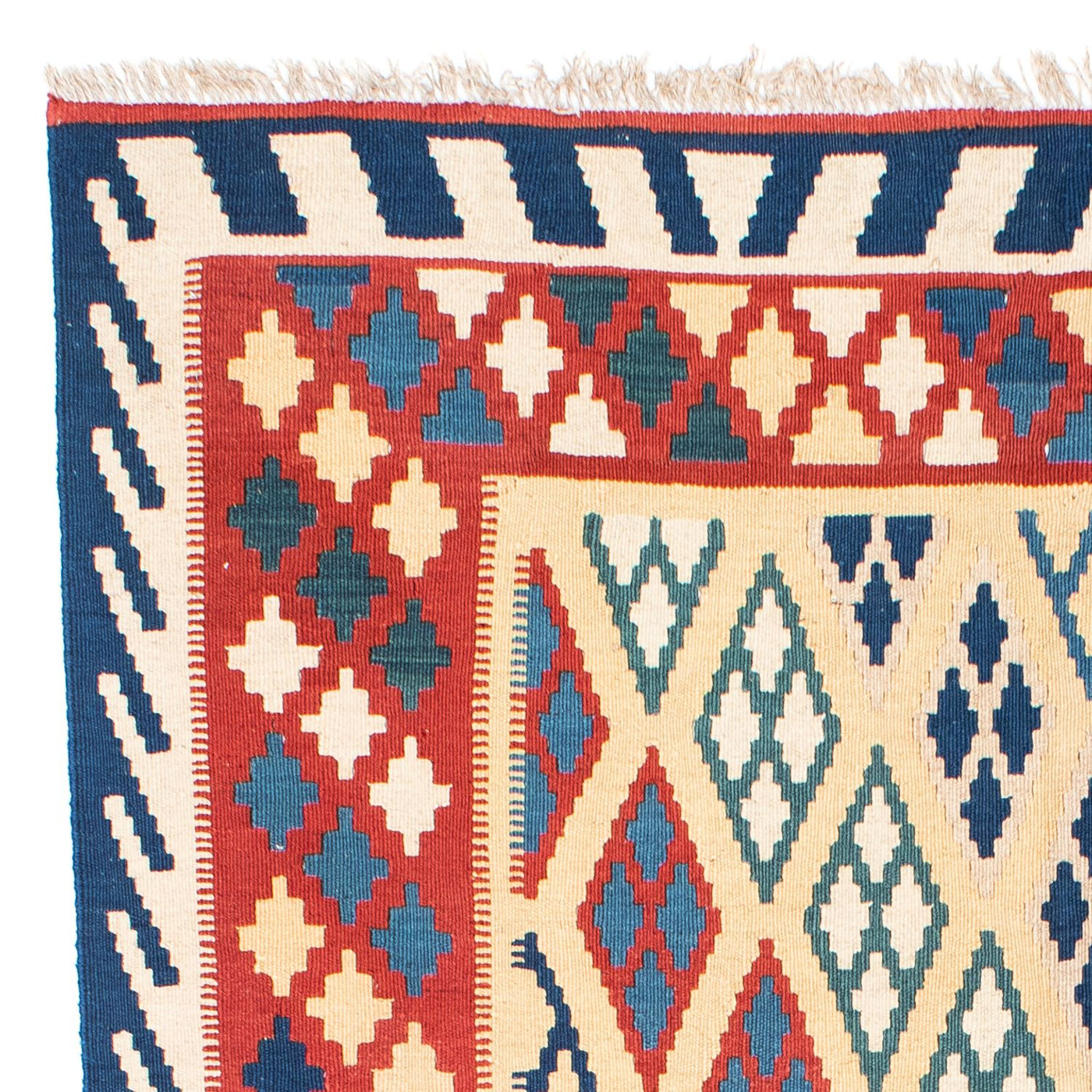Kilim Fars Tapijt 206x156cm