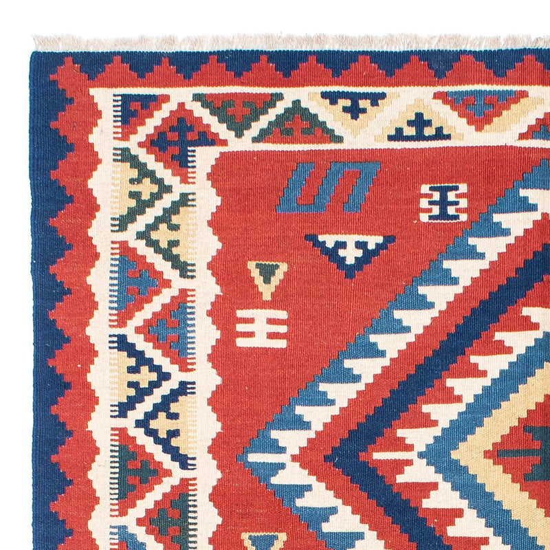 Kelim tapijt - Oosters - 213 x 160 cm - rood