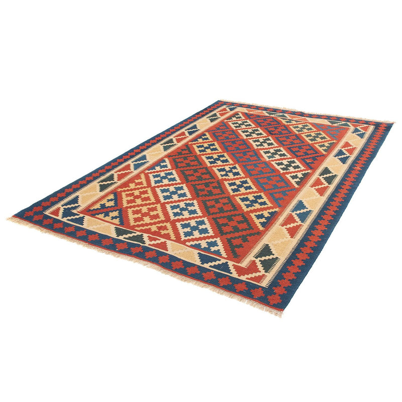 Kelim tapijt - Oosters - 220 x 151 cm - donkerrood