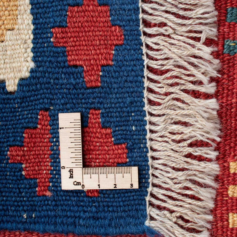 Kelim tapijt - Oosters - 222 x 146 cm - donkerrood