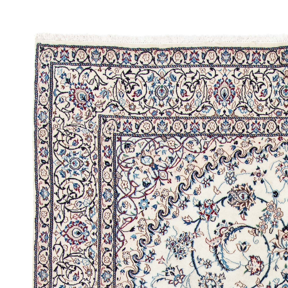 Perzisch tapijt - Nain - Koninklijk - 300 x 198 cm - beige