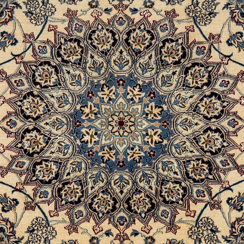 Perzisch tapijt - Nain - Koninklijk - 353 x 252 cm - donker beige