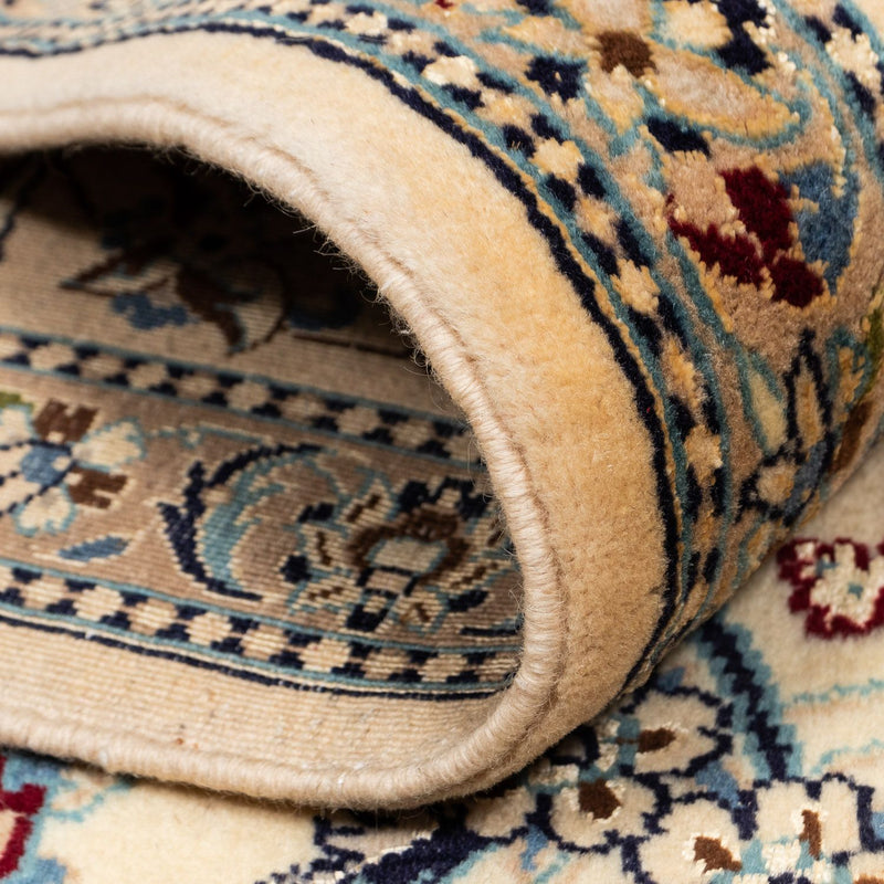 Perzisch tapijt - Nain - Koninklijk - 353 x 252 cm - donker beige