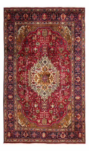 Perzisch tapijt - Tabriz - 322 x 197 cm - rood