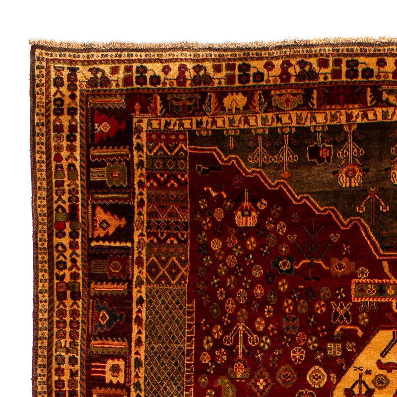 Perzisch Tapijt - Nomadisch - 290 x 204 cm - donkerrood