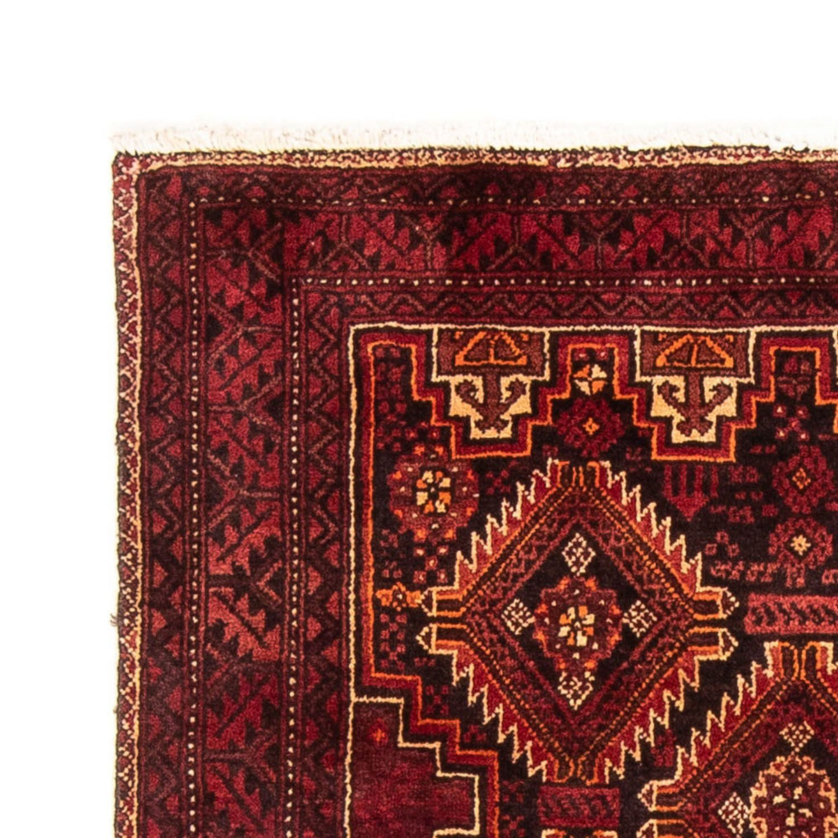 Loper Baluch tapijt - 196 x 97 cm - veelkleurig