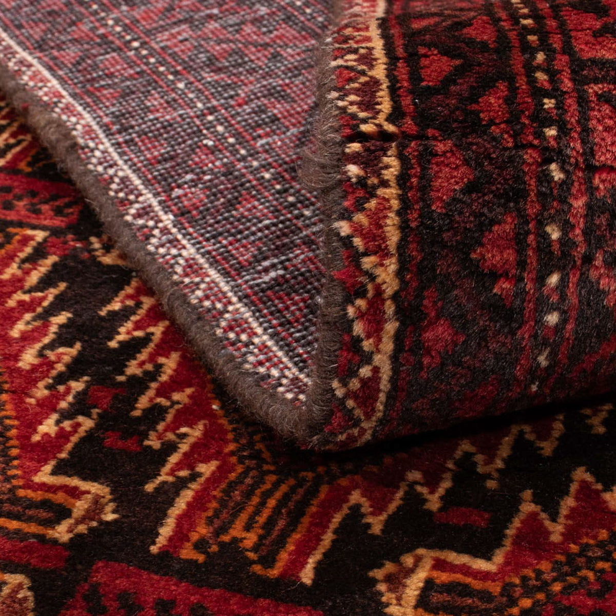 Loper Baluch tapijt - 196 x 97 cm - veelkleurig