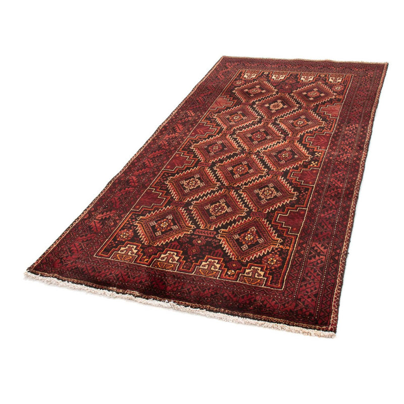 Loper Baluch tapijt - 196 x 97 cm - veelkleurig