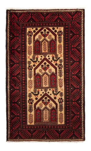 Baluch tapijt - 193 x 118 cm - rood