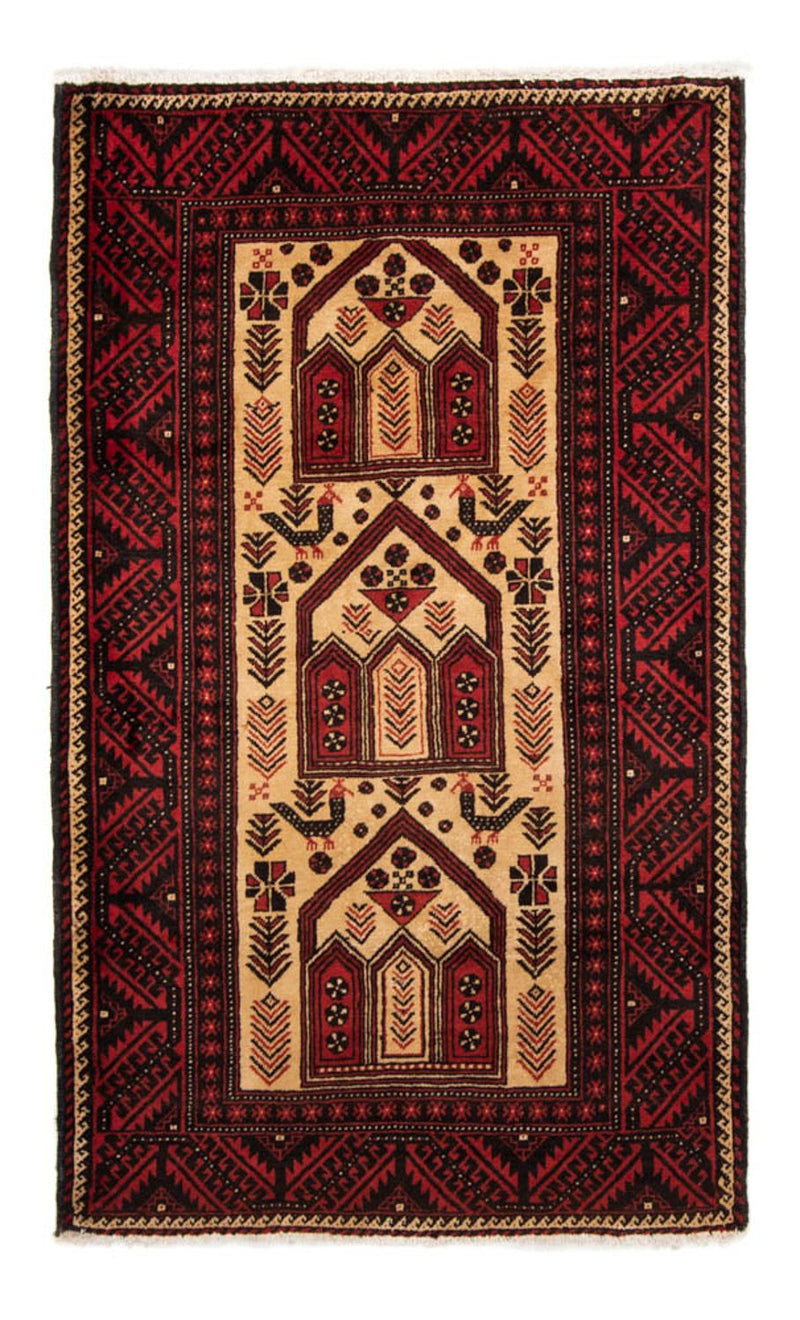 Baluch tapijt - 193 x 118 cm - rood