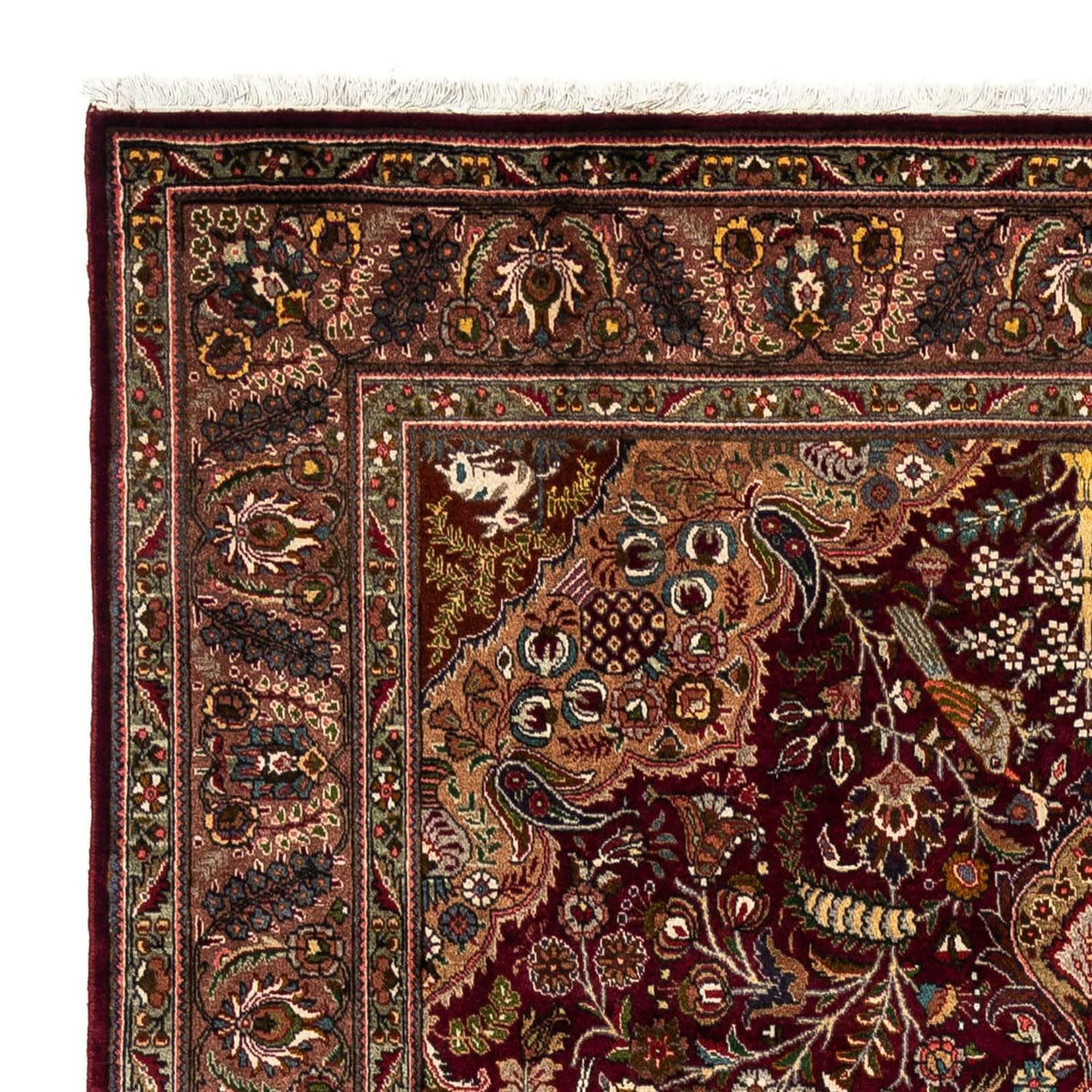 Perzisch tapijt - Tabriz - Royal - 285 x 202 cm - donkerrood