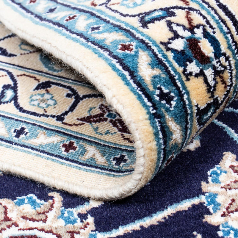 Perzisch tapijt - Nain - Koninklijk - 286 x 198 cm - zwart