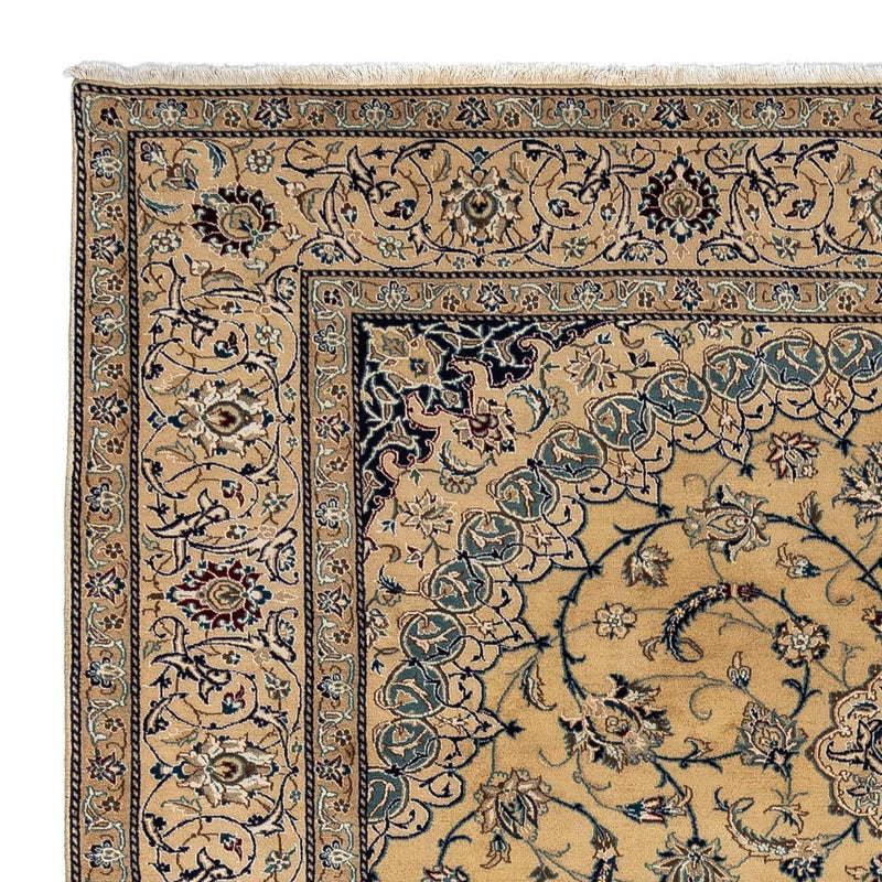 Perzisch tapijt - Nain - Koninklijk - 335 x 246 cm - beige