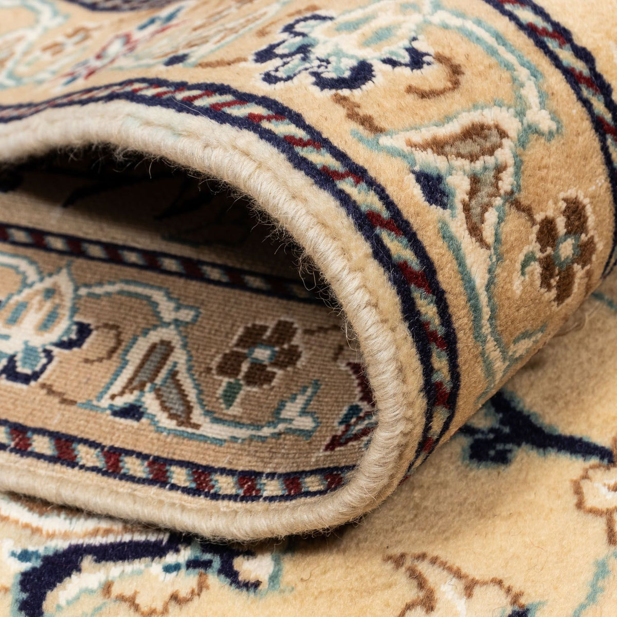 Perzisch tapijt - Nain - Koninklijk - 335 x 246 cm - beige