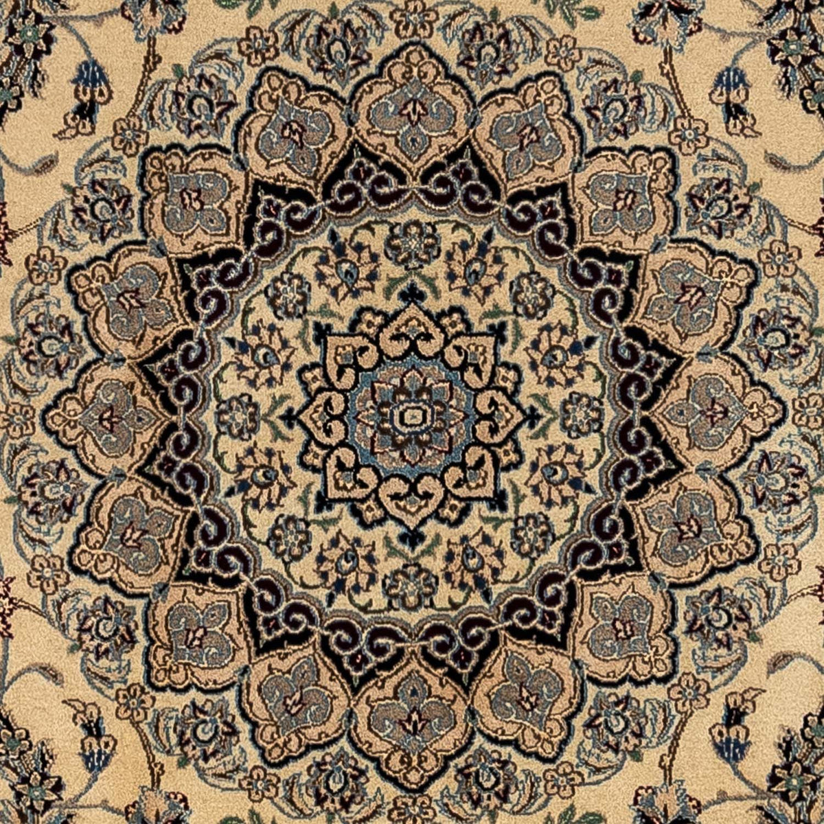 Perzisch tapijt - Nain - Koninklijk - 346 x 249 cm - beige