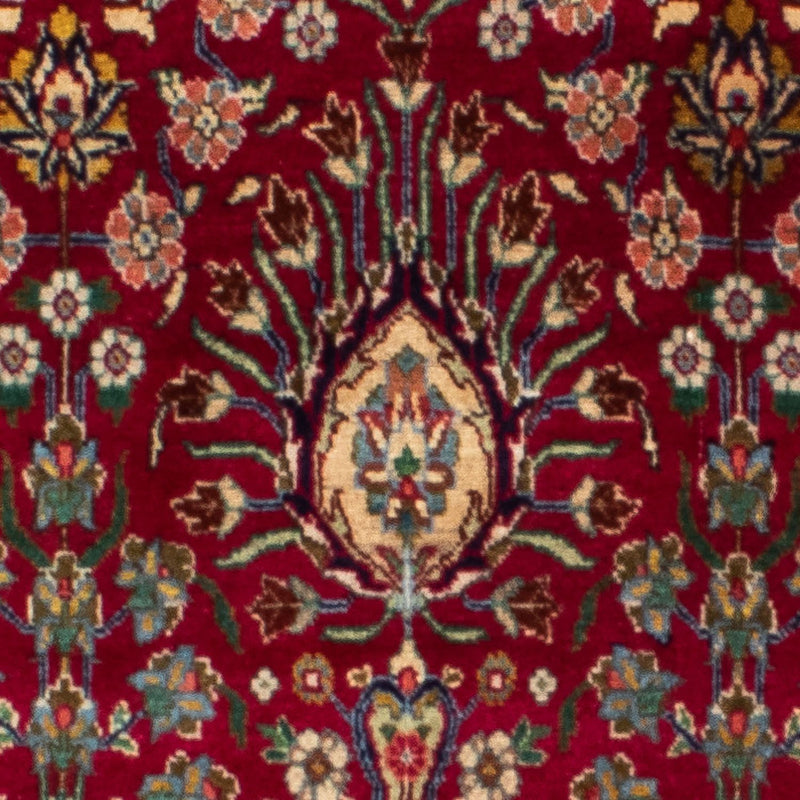 Loper Perzisch tapijt - Tabriz - 265 x 106 cm - donkerrood